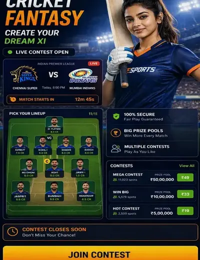 Betesportiva (bet e sport iva) fantasy cricket & matchday visual 3